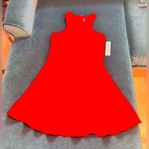 Jay Godfrey Havel Dress in Bright Red Size 12